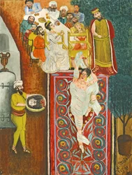 Salomé y la cabeza de Juan el Bautista